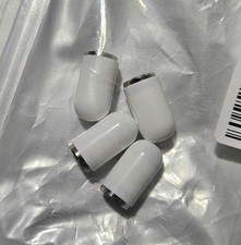 Magnetic Stylus Cap 4-Pack for Apple Pencil (1st Generation) -White NEW  picture