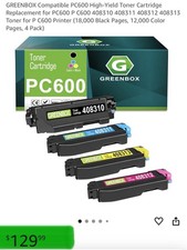 GREENBOX Compatible PC600 High-Yield Toner Cartridge Replacement for PC600 picture