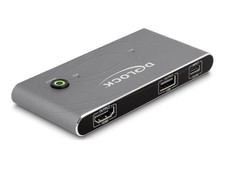 Delock KVM / audio / USB switch HDMI 8K60, with USB 2.0 4 x KVM 11486 picture