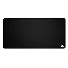 QcK 3XL Extended Gaming Mouse Pad Black Micro-Woven Cloth 48 x 23in Washable picture