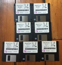 Vintage 90s Smart Voice Installer 3.5 Floppy Disk Program Software Macintosh Mac picture