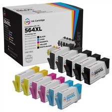 LD Compatible HP 564XL Ink: 3 Black 2 Photo Black 2 Cyan 2 Magenta 2 Yellow picture