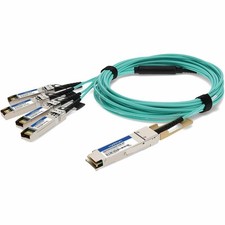 AddOn Cisco® QSFP-4SFP25G-AOC15M Compatible TAA Compliant 100GBase-AOC picture