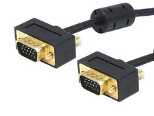Monoprice 15ft Ultra Slim SVGA Super VGA 30/32AWG M/M Monitor Cable picture