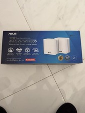 ASUS ZenWiFi BD5 WiFi 7 Dual-Band Mesh Router System 5000Mbps 2-Pack, White picture