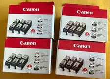 Canon PGI-220BK Genuine Black Ink Cartridges 4-Pkgs of 3 for iP3600 iP4600 MP560 picture