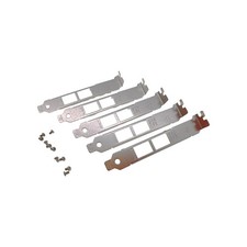 5pcs Long Full Bracket with Screws for Intel QNAP LAN-10G2T-X550 X540-T2 X550-T2 picture
