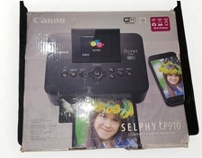 Canon SELPHY CP910 Wireless Compact Photo Printer WiFi w/ Box Adapter Tray picture