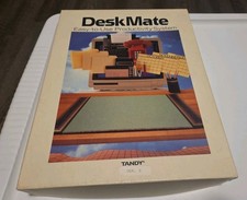 COMPLETE VTG 1988 Tandy DeskMate Productivity System Software Cat. No. 25-1250 picture
