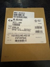 Canon 0167C007AA| Super G3 2nd Line Fax Board | Genuine OEM Part | Brand New picture