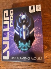 Vivitar LVLUP Pro Wired Optical Gaming Mouse, RGB, 1600 DPI, Black/Blue picture