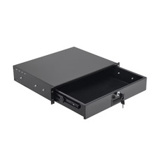 2U Rack Mount Drawer, 50 lbs Load Capa, Lockable Server Drawer, Cable Management picture