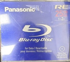 Panasonic LM-BE25DE Blu-ray Rewritable Disc 25GB Single NEW Japan picture