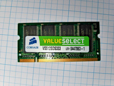 1 x Corsair 512 MB SO-DIMM 333 MHz DDR Memory (VS512SDS333) picture