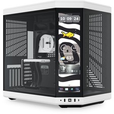 HYTE CS-HYTE-Y70TTI-WB Computer Case - Y70 touch infinite mTower ATX TG Panda picture