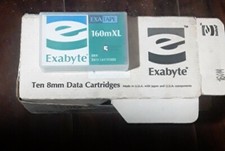 Sealed Pack Of 9 Exabyte 160mXL Exatape Data Cartridges - 8mm Tape Drive - New picture