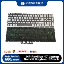 HP Pavilion 17-cd0010nr 17-cd0020nr 17-cd1010nr Laptop Backlit Keyboard Black picture