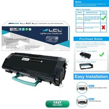 LCL Compatible Toner Cartridge for Lexmark E260A21A (1-Pack Black) picture