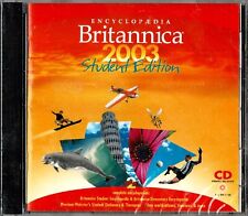 Encyclopedia Britannica 2003 Student Edition Pc New 15,000 Entries Dictionary picture