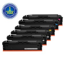 6PK CF400X Toner Cartridge For HP 201X LaserJet M252n M277dw M252dw Color picture
