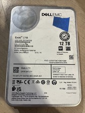 DELL/SEAGATE EXOS X18 12TB ST12000NM002J 7.2K RPM SATA 6GB/s 3.5