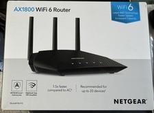 Netgear RAX10-100NAS RAX10 AX1800 Wi-Fi 6 Router picture