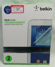 Belkin True Clear Transparent Screen Protection Galaxy Tab 3 10.1 2 Pack picture