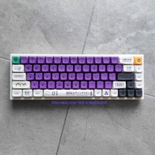 NEON GENESIS EVA-01 Keycap Set Mecha01 PBT XDA for Cherry MX Mechanical Keyboard picture