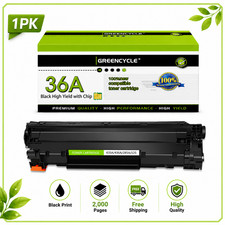 1PK CB436A 36A Toner Cartridge Compatible For HP 36A LaserJet P1505N M1522N MFP picture