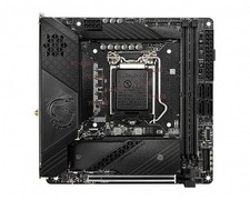 MSI MEG Z590I UNIFY Motherboard Intel Z590 LGA 1200 DDR4 M.2 Mini-ITX Core HDMI picture