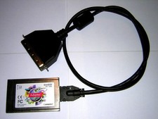 Adaptec SlimSCSI PCMCIA SCSI Adapter PC Card APA-1460A with Centronics 50 Cable picture