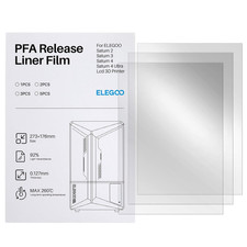 PFA Release Liner Film 3PCS for Saturn 4 Ultra 16K/Saturn 8K/ Saturn 2/ Saturn 3 picture