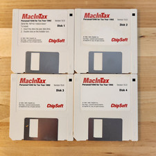ChipSoft MacInTax Personal/1040 1992 v10.0 3.5