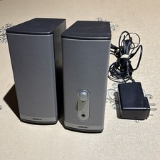 Bose Companion 2 Series II Multimedia Computer Speakers w/ Power Adapter Tested picture