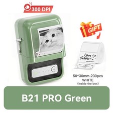NIIMBOT B21Pro Bluetooth Thermal Label Printer 300DPI 20-50mm/0.8-2in picture