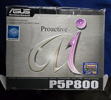 ASUS P5P800 MOTHERBOARD CPU MEMORY COMBO picture