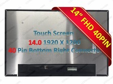 B140UAK02.0 Laptop LCD Touch Screen Panel EDP 40pin 1920 X1200 Replacement New picture