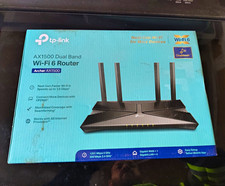 TP-LINK Archer AX1500 Wi-Fi 6 Dual-Band Router 1500Mbps 4-Port Black picture