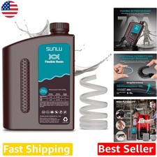 Durable 3D Printing Resin 2KG Gray 70A Bendable Impact Resistant Leak-Proof picture
