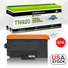 6PC TN920 Toner Cartridge for Brother TN920xl HL-L6217DW HL-L5210DN MFC-L6810DW picture