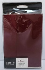 Genuine Sony PRSA-SC10 Standard eBook Reader Digital Pocket Cover Red New picture