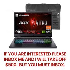 Laptop gaming computer Acer Nitro  17.3'' 16GB, notebook picture