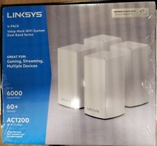 Linksys 4PK Velop Mesh WiFi System Dualband Series - F5Z929-4A - New Sealed picture