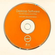 Palm Z22 Software Installation CD for Windows and Mac (400-10192-00) with sleeve picture
