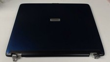 Genuine Toshiba Satellite A70 - Blue Cover Lid w/ Hinges & Cables - K000015900 picture