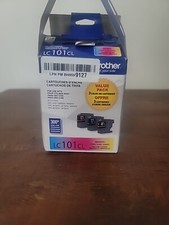 Brother Standard-yield Color Printer Ink Cartridges - Pack of 3 (LC1013PKS) picture