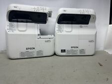 Lote (2) Epson BrightLink 685Wi Projector UST 3500 ANSI  FOR PARTS As Is picture