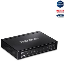 TRENDnet 6-port Gigabit Poe+ Switch 4 X Gigabit Poe+ Ports; 1 X Model TPE-TG611 picture