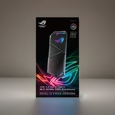 ASUS ROG STRIX Arion Aluminum M.2 NVMe SSD External Portable Enclosure Case picture