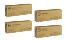 4 x Original Toner DELL C3760n C3760dn C3765dnf / 593-11111 to 593-11114 SET picture